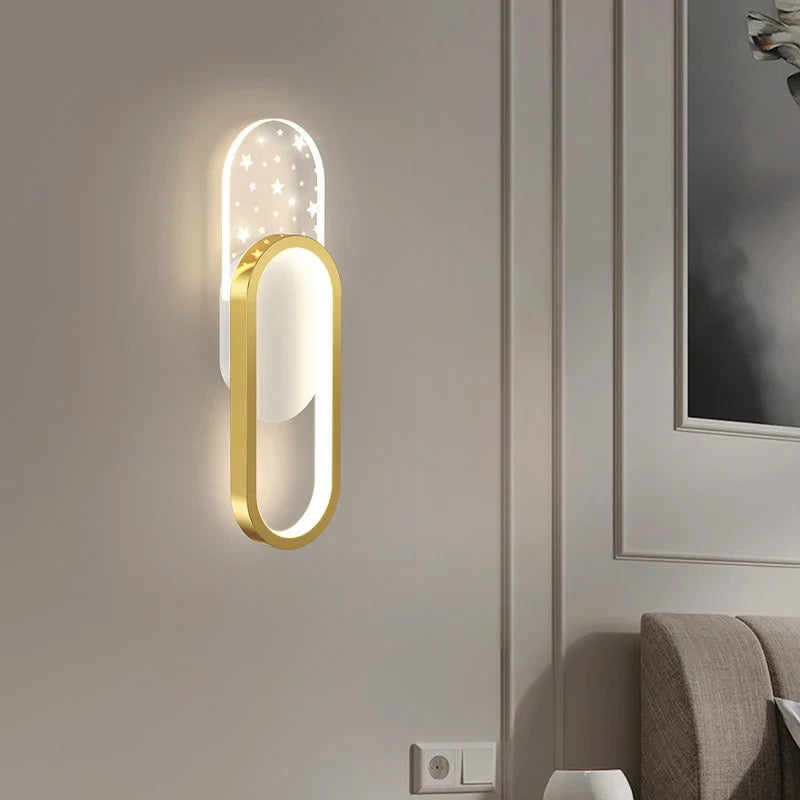 Applique murale Star Luxe Minimaliste Moderne