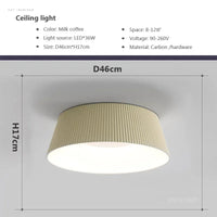 Lustre Nordique Moderne à LED pour un Intérieur Épuré