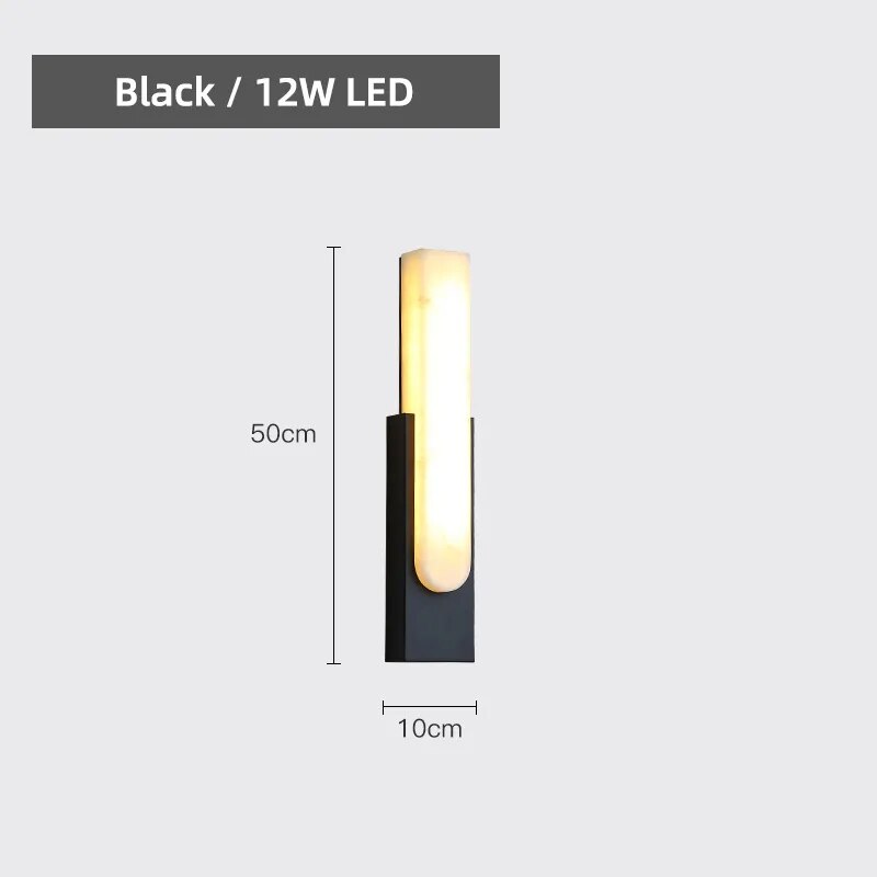 Applique murale LED nordique pour une déco lumineuse.