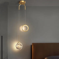 Éclairage de suspension LED pour chambre à coucher - Style Moderne et Élégant