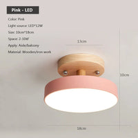 Plafonnier Nordic Wood - Luminaire Créatif pour une Décoration Moderne