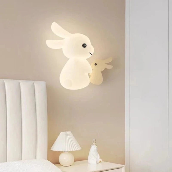 Lampe murale LED Lapin Mignon pour Chambre Enfant