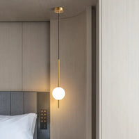 Suspension LED Or et Globe