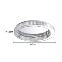 Plafonnier LED Crystal Round