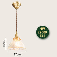 Suspension Diamond Glass LED Nordic Modern