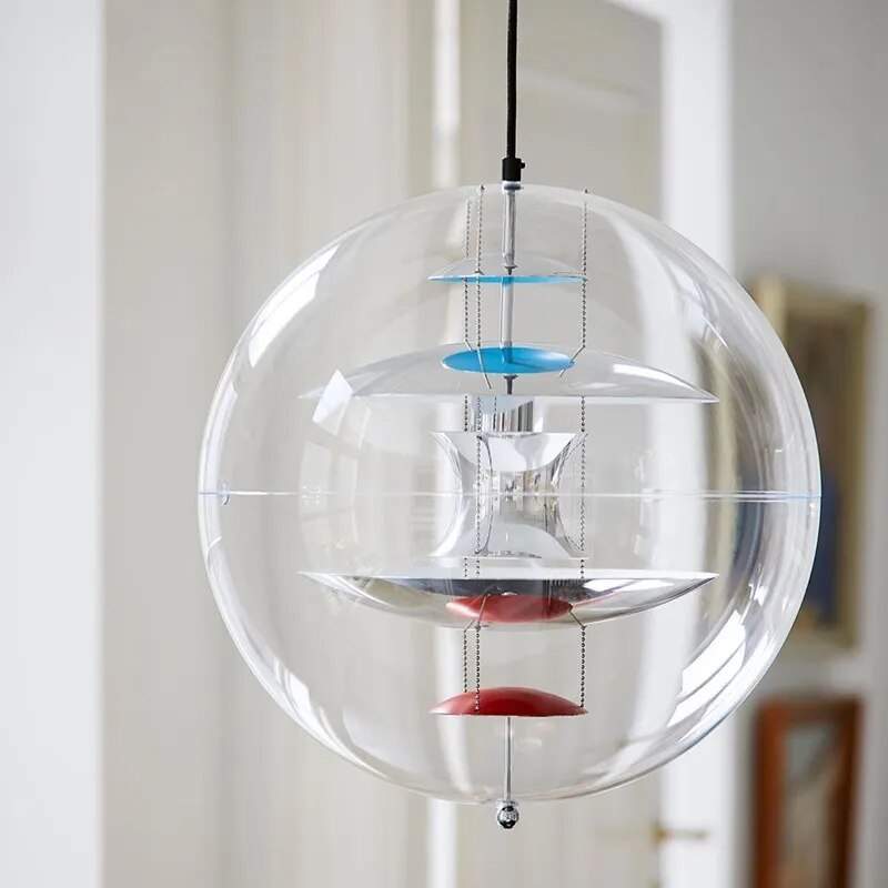 Suspension Globe: Design nordique en verre