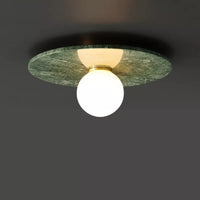 Lampe Plafonnier en marbre nordique pour la décoration intérieure de salon et chambre