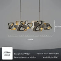 Lustre LED Crystal Postmoderne