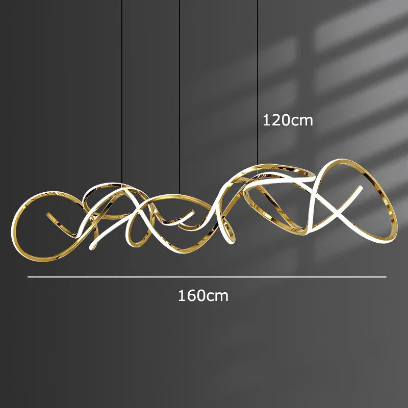 Lustre LED design moderne pour une décoration intérieure d'exception