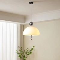 Suspension Champignon Nordique en Verre LED