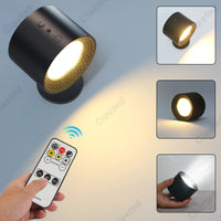 Applique Murale LED Sans Fil Rechargeable avec Commande Tactile