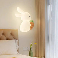 Lampe murale LED Lapin Mignon pour Chambre Enfant