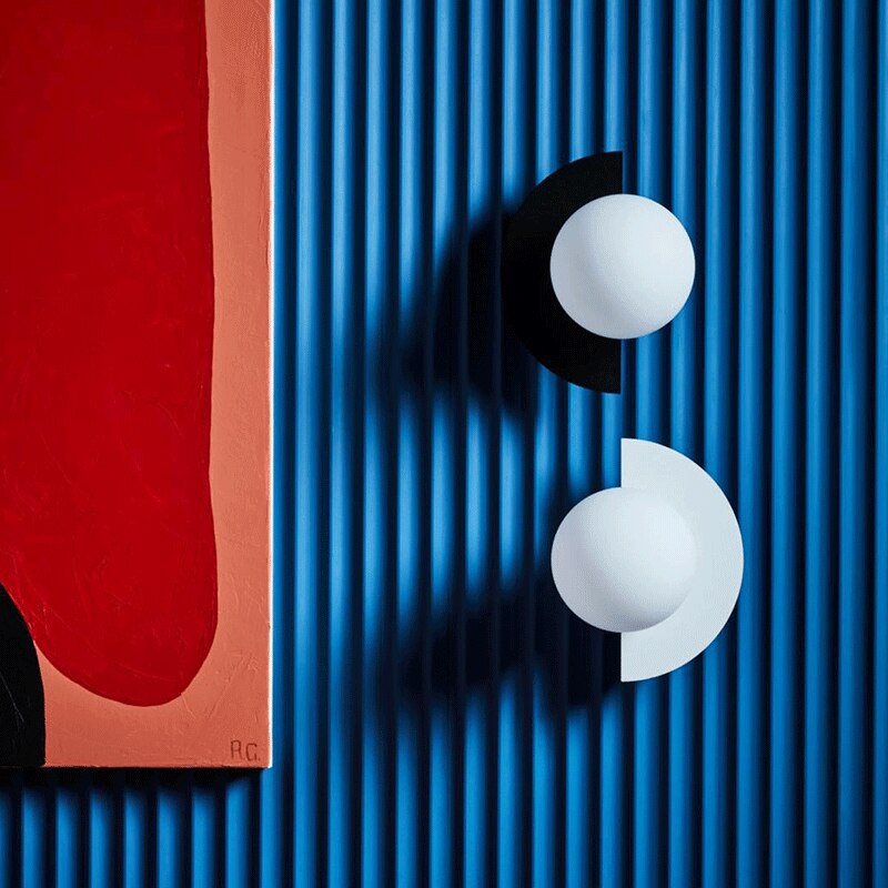 Applique murale LED Macaron Nordic