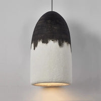 Suspension LED moderne noir et blanc pour Restaurant café et chambre