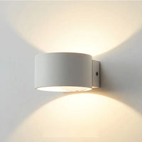 Applique murale LED ronde et étanche