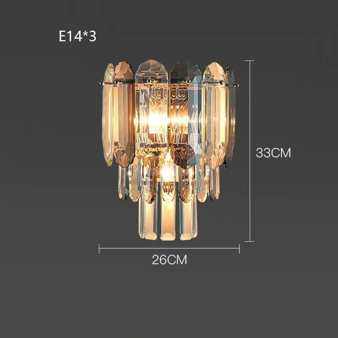 Plafonnier LED de Luxe en Cristal - Collection 2024
