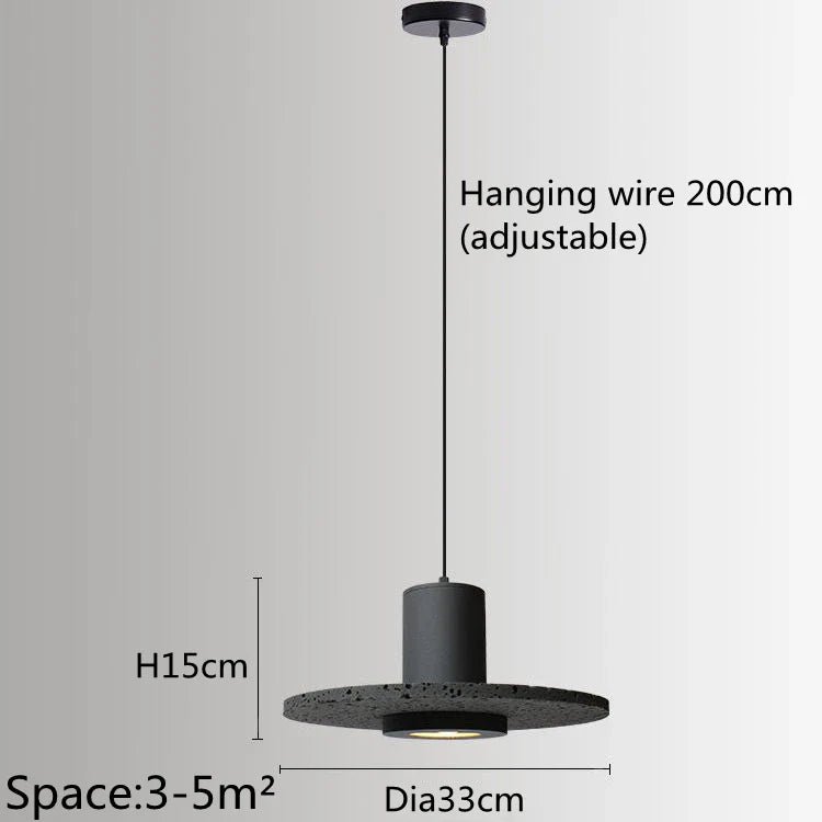 Suspension Industrielle Rétro Luminaire LED Nordique pour Bar Salle À Manger Chambre