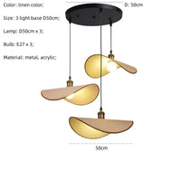 Suspension LED Minimaliste Nordique Wabi Sabi