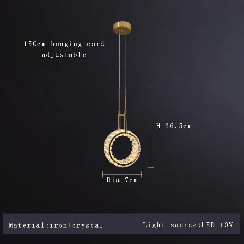 Applique Murale LED Moderne en Cristal de Luxe 2024 - Édition Exclusive