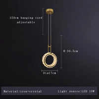 Applique Murale LED Moderne en Cristal de Luxe 2024 - Édition Exclusive