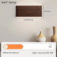 Plafonnier LED Vintage Chic en Bois Foncé - Grand Lustre
