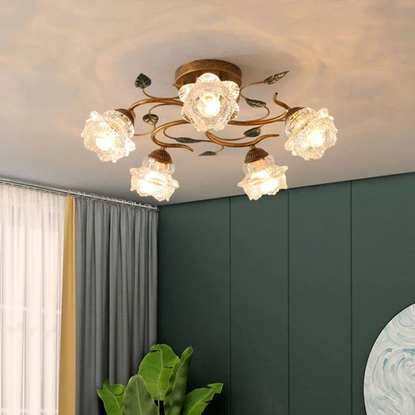 Plafonnier LED Fleur Intérieure