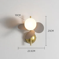 Applique Murale Nordique Macaron en Fer Décoratif LED pour Enfant - Collection Enchanted Glow