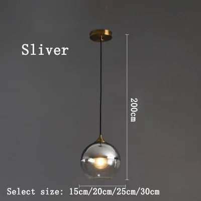 Suspension LED au design nordique contemporain