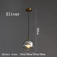 Suspension LED au design nordique contemporain