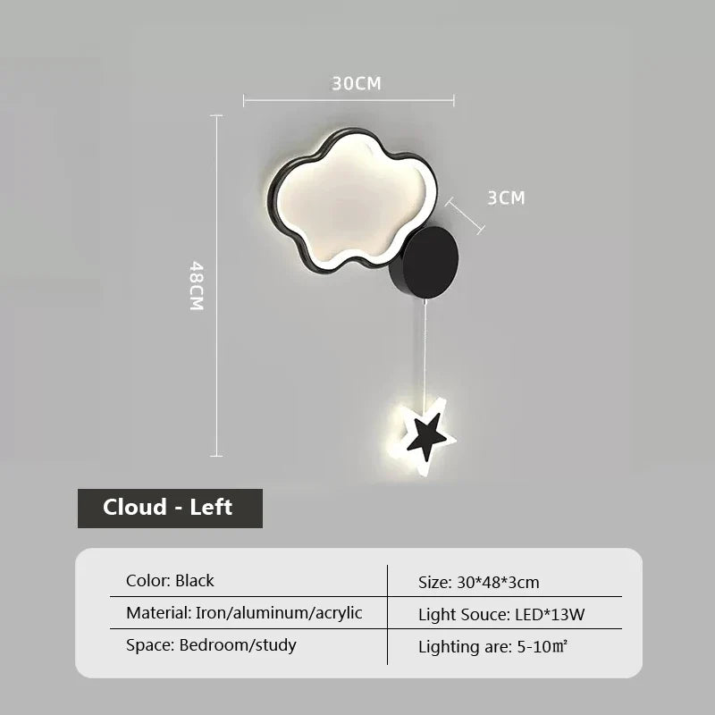 Applique Murale Nuage Déco-Luminaire