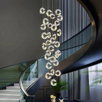 Lustre en cristal de décoration pour une maison contemporaine