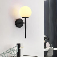 Applique murale boule de LED nordique - Lumières de verre pour escaliers et chambres