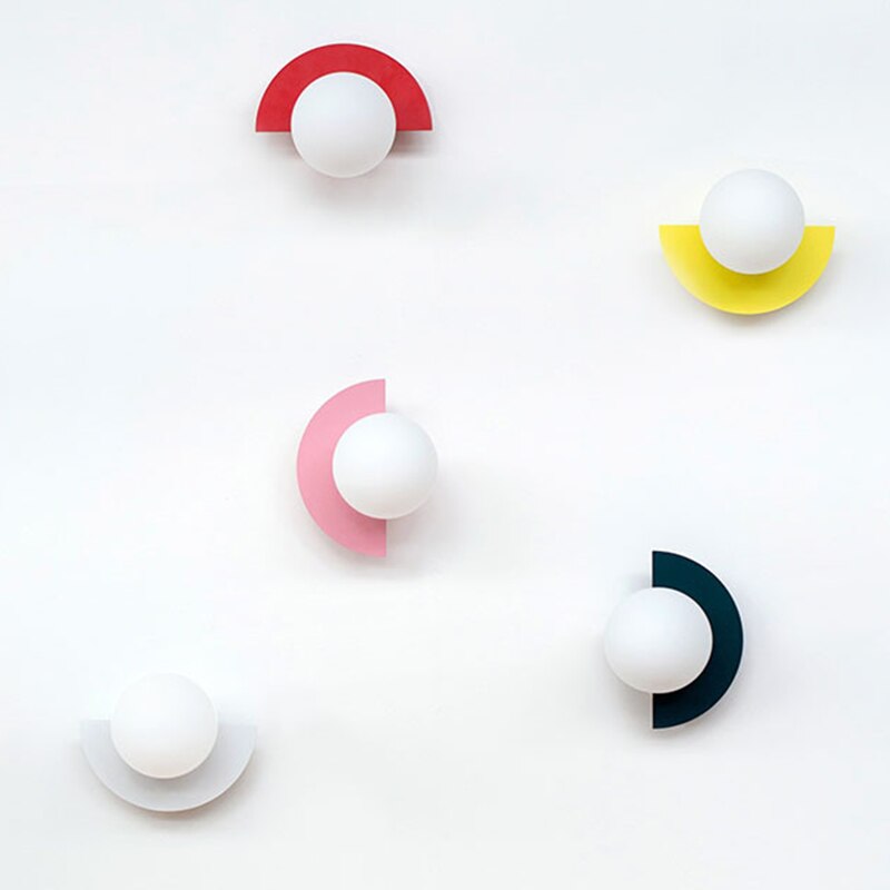 Applique murale LED Macaron Nordic