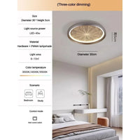 Plafonnier LED Romantique et Moderne