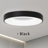Plafonnier LED nordique contemporain circulaire Lumina