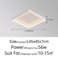 Plafonnier LED Design - Éclairage Intérieur Décoratif