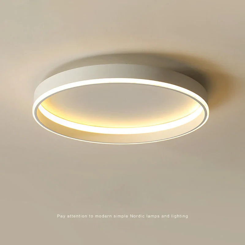 Plafonnier LED Moderne Nordique pour un Éclairage Intérieur de Qualité