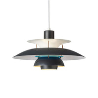 Suspension LED Coen avec abat-jours métalliques innovants