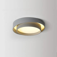 Plafonnier LED moderne circulaire avec télécommande - Marque XYZ