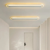 Bande LED pour allée et couloir : Lustres modernes minimalistes pour une entrée nordique créative