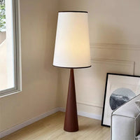 Lampadaire scandinave abat-jour en tissu