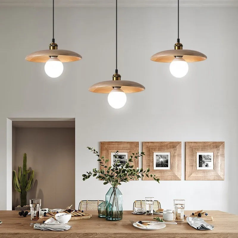 Suspension NordiWood en bois massif