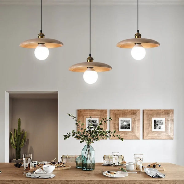 Suspension NordiWood en bois massif