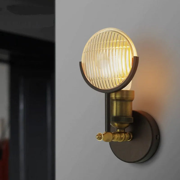 Applique murale LED en verre design