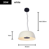 Suspension LED Art Déco Design Scandinave