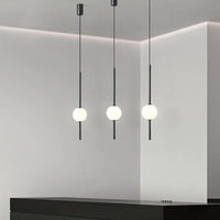 Lustre en verre nordique pour suspension lumineuse - Salle à manger, chambre, restaurant et bar.