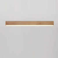 Lustre LED Bois Nordique Minimaliste