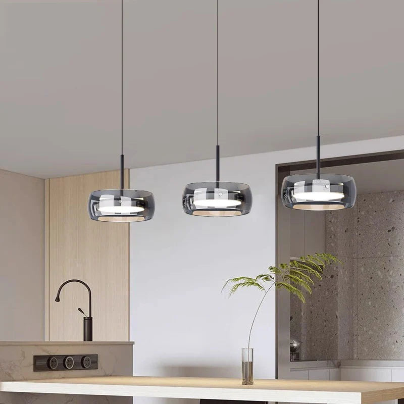 Lustre Décoratif pour Intérieur avec Lampes Suspendues - Élégance Illuminée