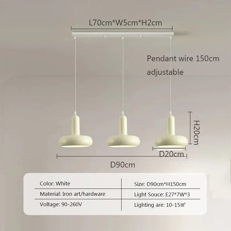 Suspension LED Nordic Minimalist Design