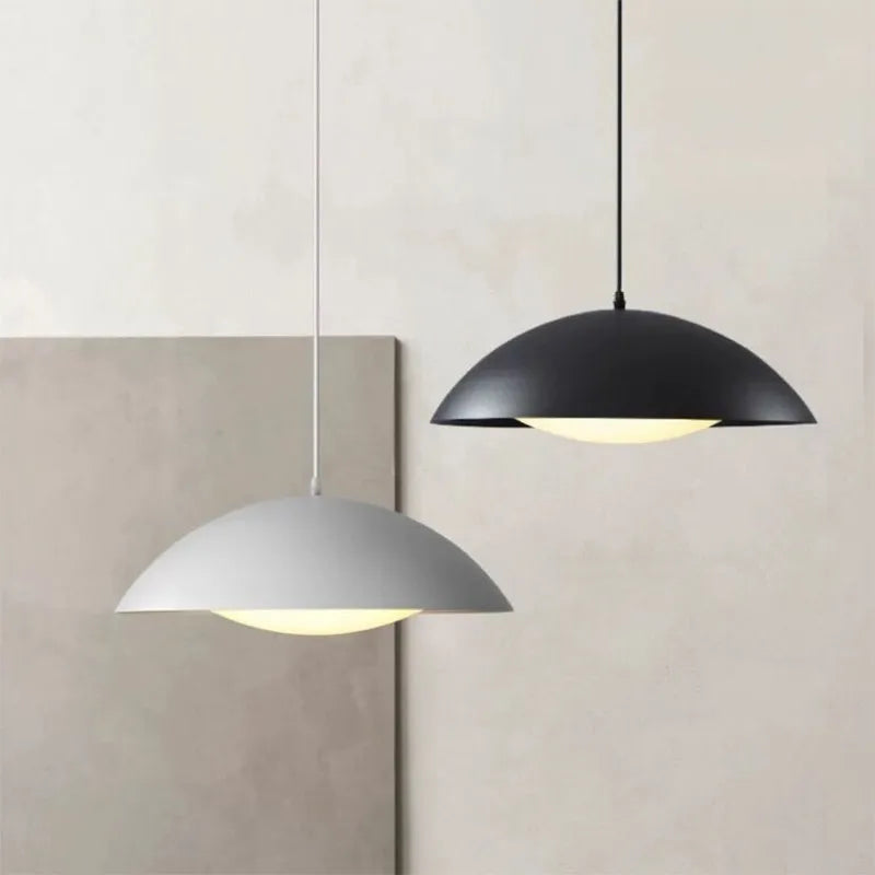 Suspension LED Nordik en fer au design moderne